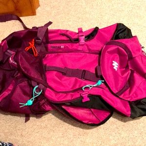 Backpack 50L + 8L decathlon
